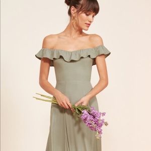 Reformation Verbena Dress- Seafoam, size 4!